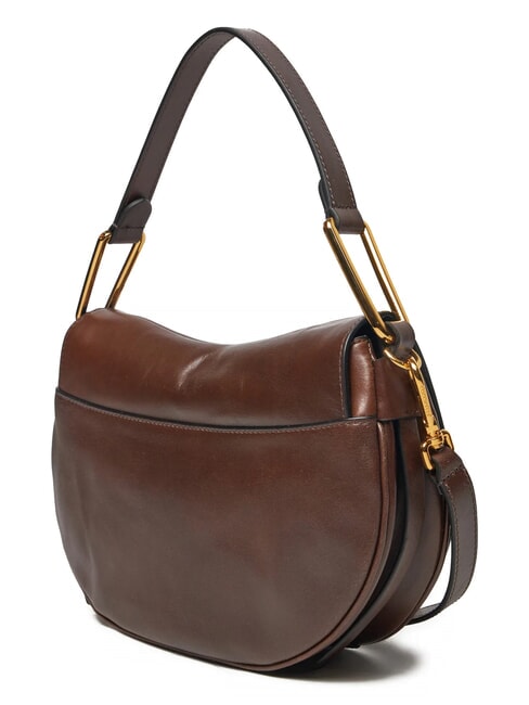 CAMPIONARIO - MAGIE VINTAGE Handtasche mit Schulterriemen brauner Fondant - Damentaschen