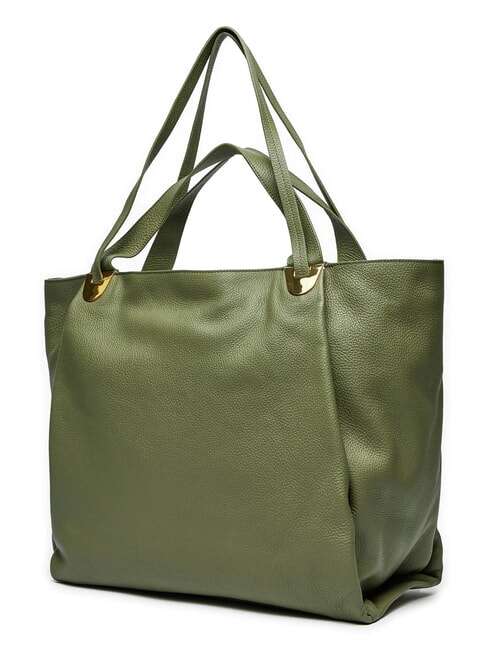 CAMPIONARIO - OLIVER Handtasche / Schultertasche Lorbeergr&uuml;n - Damentaschen