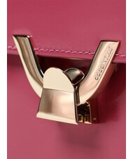 COCCINELLE CAMPIONARIO - DEW SHINY CALF  Mini-Umh&auml;ngetasche aus Leder Rosenholz - Damentaschen - 3