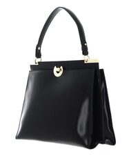 COCCINELLE CAMPIONARIO - BINXIE SHINY CALF Mini-Tasche mit Schultergurt Schwarz - Damentaschen - 2