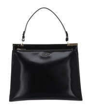COCCINELLE CAMPIONARIO - BINXIE SHINY CALF Mini-Tasche mit Schultergurt Schwarz - Damentaschen - 3