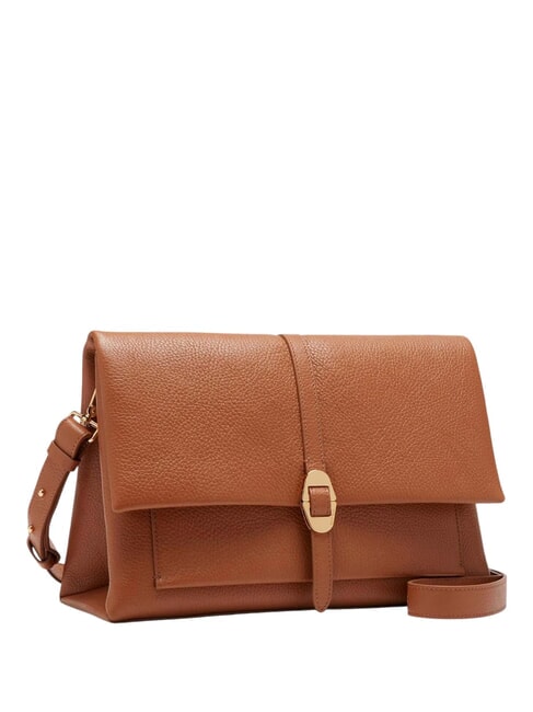 CAMPIONARIO - DORIAN Schultertasche aus geh&auml;mmertem Leder CUIR - Damentaschen