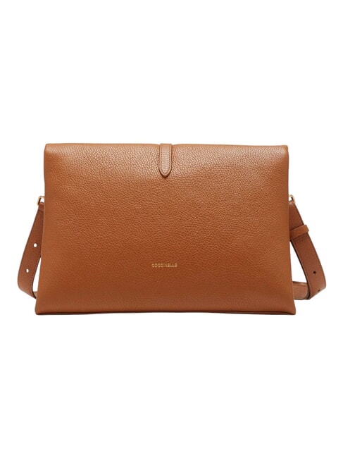 CAMPIONARIO - DORIAN Schultertasche aus geh&auml;mmertem Leder CUIR - Damentaschen