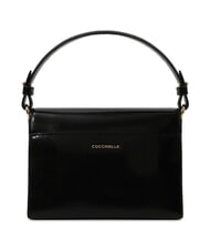 COCCINELLE CAMPIONARIO - BINXIE SHINY CALF Mini-Handtasche mit Schulterriemen Schwarz - Damentaschen - 3