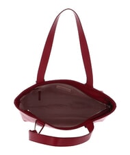 COCCINELLE CAMPIONARIO - MALORY  Einkaufstasche aus Leder Sangria - Damentaschen - 4