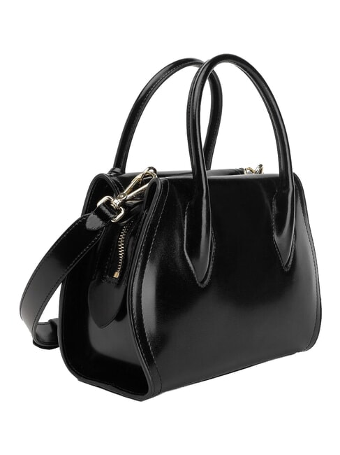 CAMPIONARIO - LORD SHINY CALF Handtasche mit Schulterriemen Schwarz - Damentaschen