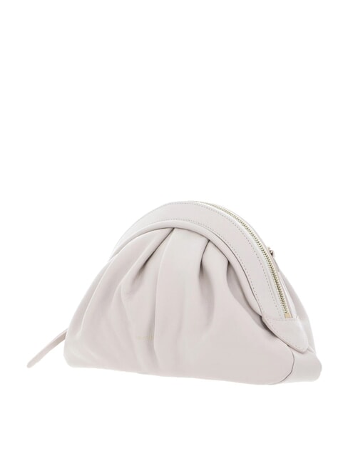CAMPIONARIO - CHEEK SMOOTH  Umh&auml;ngetasche aus Leder LAMMLEDER WEI&szlig; - Damentaschen