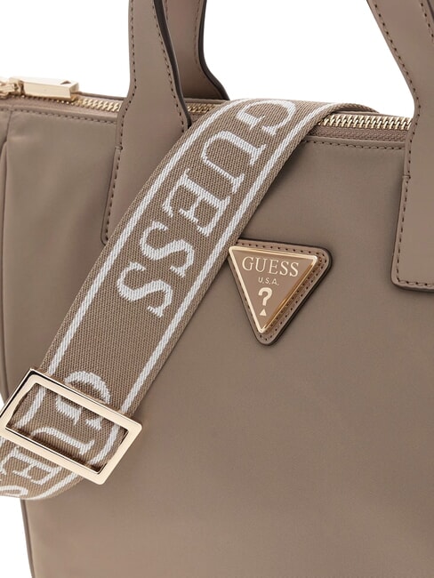 FOLLIE Handtasche, mit Schultergurt Taupe - Damentaschen