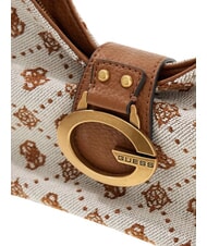 GUESS CAMDEN Umh&auml;ngetasche Cognac / Oliven - Damentaschen - 3