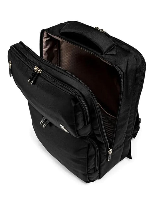 ECO-MOOD Rucksack aus recyceltem Polyester Schwarz - Rucks&auml;cke f&uuml;r Schule &amp; Freizeit