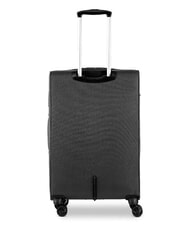 R RONCATO HEXA SOFT Erweiterbare Kabine + Mittlerer + Gro&szlig;er Trolley-Satz Schwarz - Trolleyset - 5