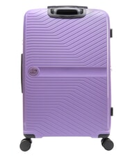 LESAC SLIDE Gro&szlig;er, erweiterbarer Trolley violett - Harte Trolleys - 4
