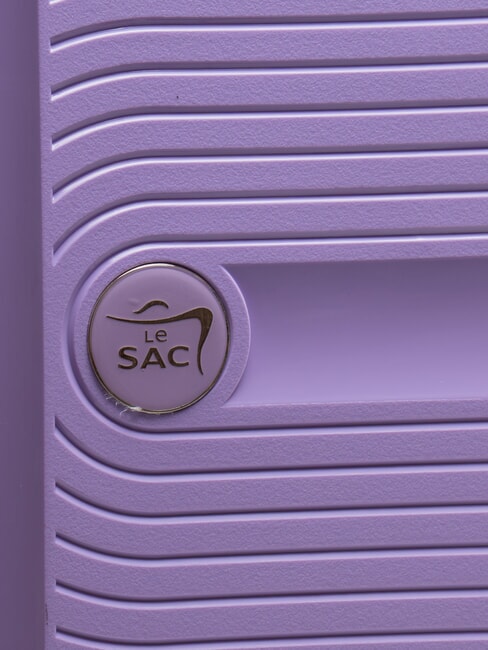 SLIDE Gro&szlig;er, erweiterbarer Trolley violett - Harte Trolleys