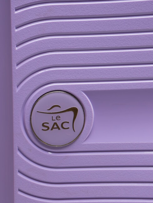 SLIDE Mittlerer Trolley, ausziehbar violett - Harte Trolleys