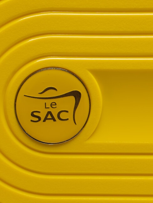 SLIDE Mittlerer Trolley, ausziehbar hellgelb - Harte Trolleys