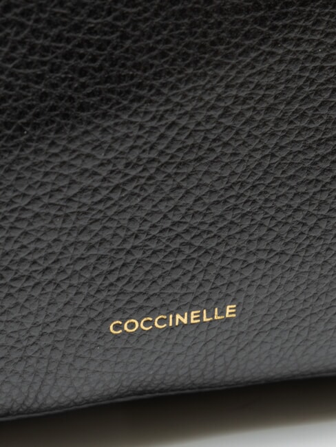 JINNY Lederrucksack Schwarz - Damentaschen