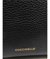 COCCINELLE CHERRY Mini-Schultertasche Schwarz - Damentaschen - 3