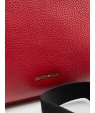 COCCINELLE MARINA Einkaufstasche aus Leder Sangria - Damentaschen - 3