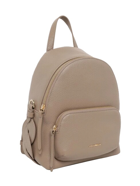 CHARLOTTE Lederrucksack warmes Taupe - Damentaschen