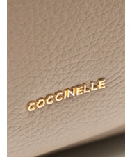 COCCINELLE CHARLOTTE Lederrucksack warmes Taupe - Damentaschen - 3