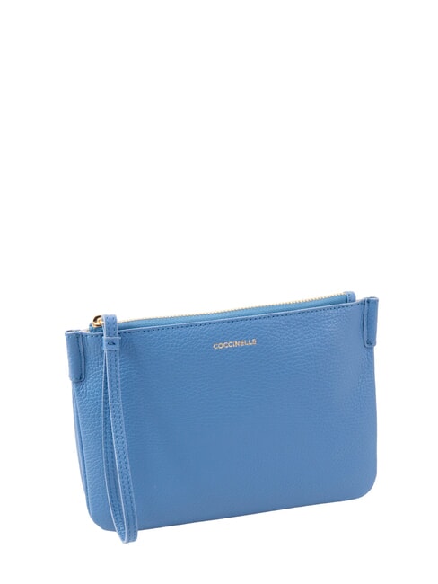 LORINE Lederclutch Blau - Damentaschen