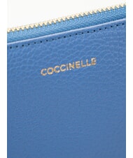 COCCINELLE LORINE Lederclutch Blau - Damentaschen - 3