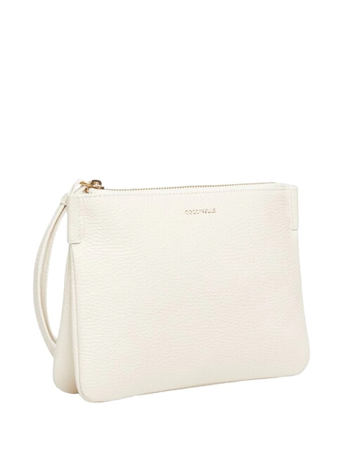 LORINE Lederclutch Wei&szlig; - Damentaschen