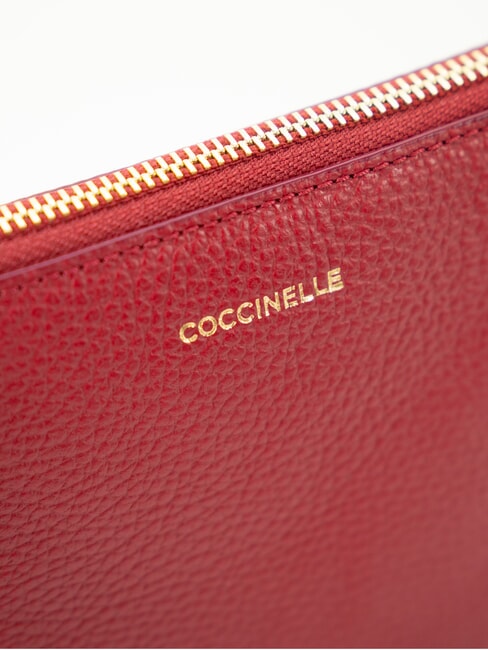 LORINE Lederclutch Sangria - Damentaschen