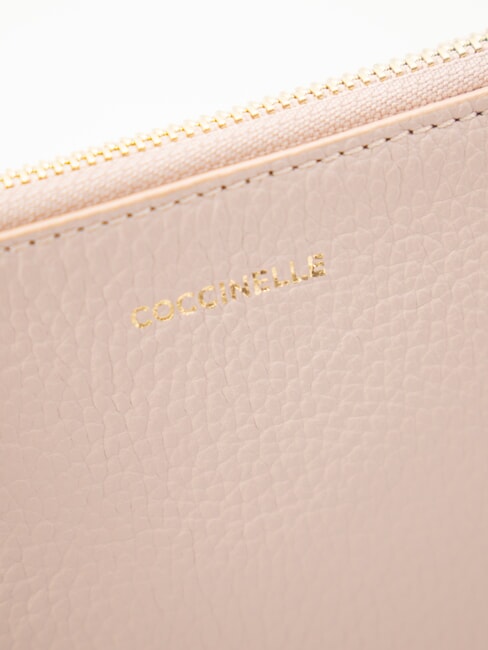 LORINE Lederclutch Rosetten - Damentaschen