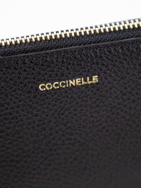 LORINE Lederclutch Schwarz - Damentaschen