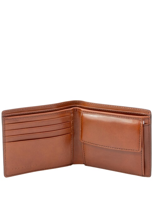 BIAGIO Ledergeldb&ouml;rse Braun 14/Ruthenium Palladium - Brieftaschen Herren