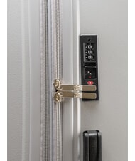 LESAC SLIDE Kabinenset + Medium und Large erweiterbar, extrem widerstandsf&auml;hig hellgrau - Trolleyset - 5