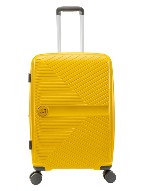 SLIDE Kabinenset + Medium und Large erweiterbar, extrem widerstandsf&auml;hig hellgelb - Trolleyset