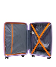 LESAC SLIDE Kabinenset + Medium und Large erweiterbar, extrem widerstandsf&auml;hig violett - Trolleyset - 3