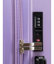 LESAC SLIDE Kabinenset + Medium und Large erweiterbar, extrem widerstandsf&auml;hig violett - Trolleyset - 5