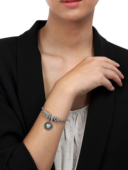 DROPS Armband SILBER - Armb&auml;nder