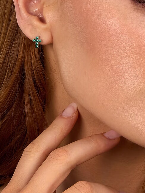 TESORI Ohrringe GRAU - Ohrringe