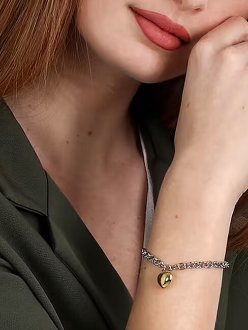 TALISMANI Armband Stahl / Gold - Armb&auml;nder