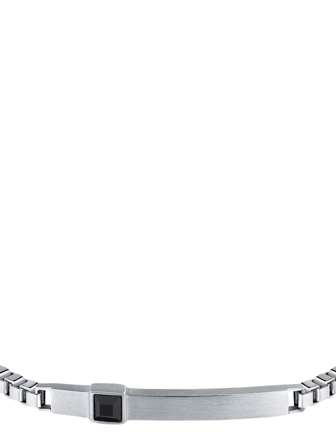 MOTOTOWN Stahlarmband Schwarz - Herrenarmb&auml;nder