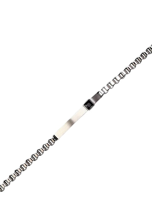 MOTOTOWN Stahlarmband Schwarz - Herrenarmb&auml;nder