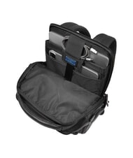 PIQUADRO CRONUS 14-Zoll-Laptop-Rucksack aus Leder Schwarz - PC-Rucks&auml;cke - 4