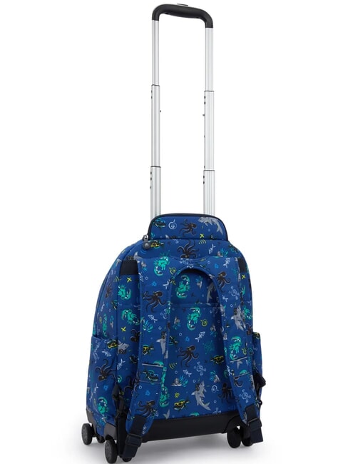 NEW ZEA Trolley-Rucksack mit Laptophalterung Unterwasserparty - Rucks&auml;cke mit Trolleyfunktion
