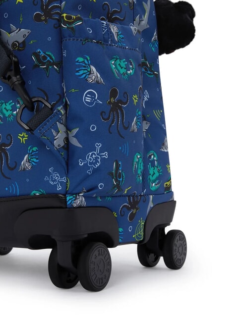 NEW ZEA Trolley-Rucksack mit Laptophalterung Unterwasserparty - Rucks&auml;cke mit Trolleyfunktion