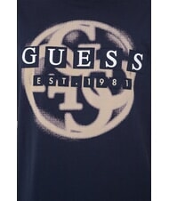 GUESS PATCH LOGO Baumwoll-T-Shirt smartblue - Herren-T-Shirts - 3