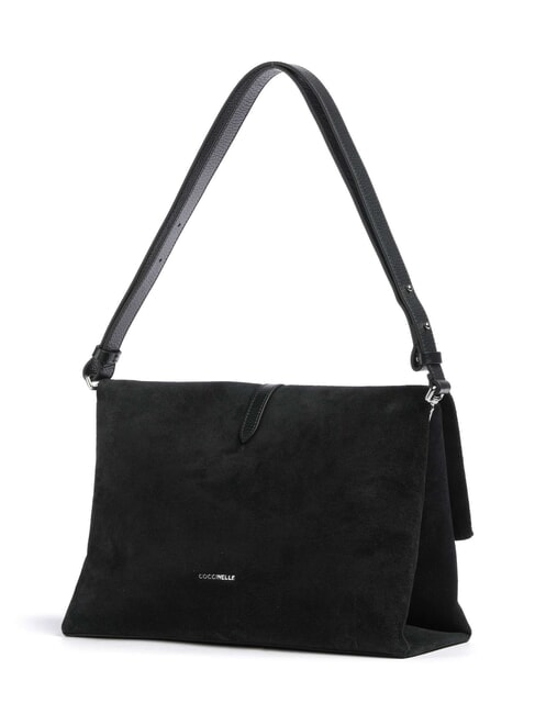 CAMPIONARIO - DORIAN SUEDE Umh&auml;ngetasche Schwarz - Damentaschen