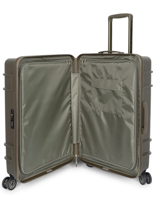 RESIST'R ZIP M Mittlerer Trolley einfarbiges Khaki - Harte Trolleys