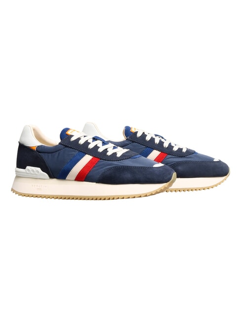 TORINO Turnschuhe blau orange wei&szlig; - Herrenschuhe