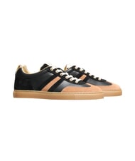 SERAFINI COURT Turnschuhe Schwarz Beige Gold - Damenschuhe - 3