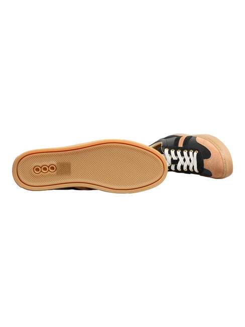 COURT Turnschuhe Schwarz Beige Gold - Damenschuhe
