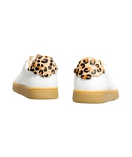 SERAFINI J CONNORS Turnschuhe Wei&szlig;er Leopard-Honigseezunge - Damenschuhe - 4